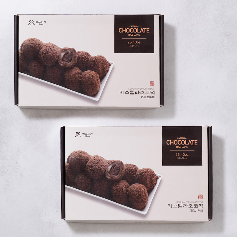 Castella Choco Rice Cake 720g x 2 Boxes