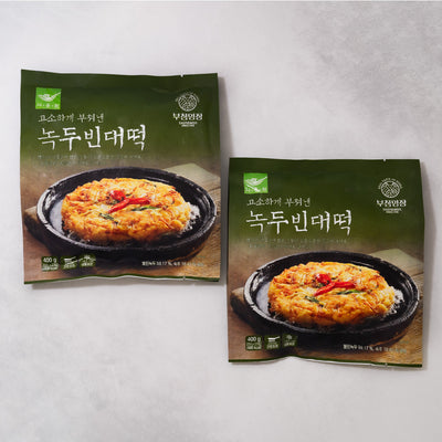 [사옹원] 고소한 녹두빈대떡 400g x 2팩