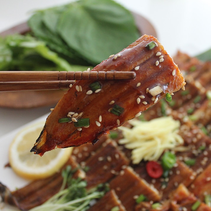 [세림수산] 자연산 양념장어(간장) 200g x 5팩 (묶음)_타임딜