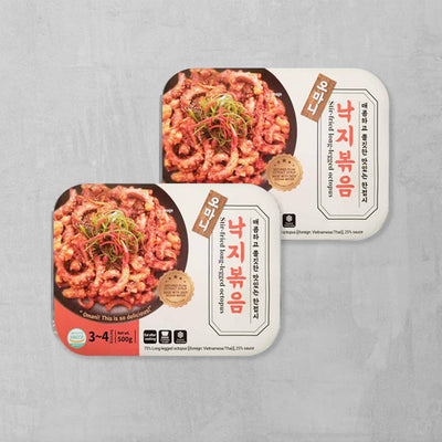 [동화푸드] 오마니 낙지볶음 500g x 2팩 (묶음)