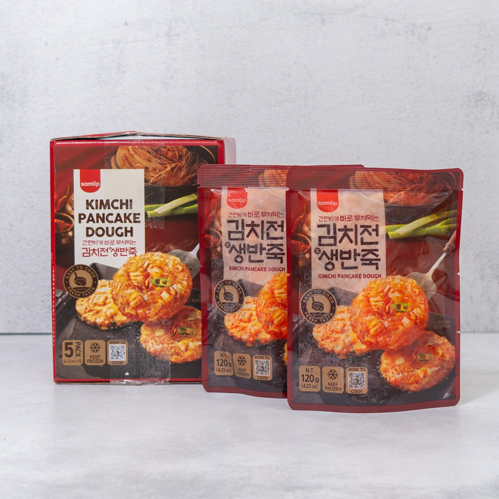 [Samlip] Korean Pancake Dough-Kimchi (120g x 5)