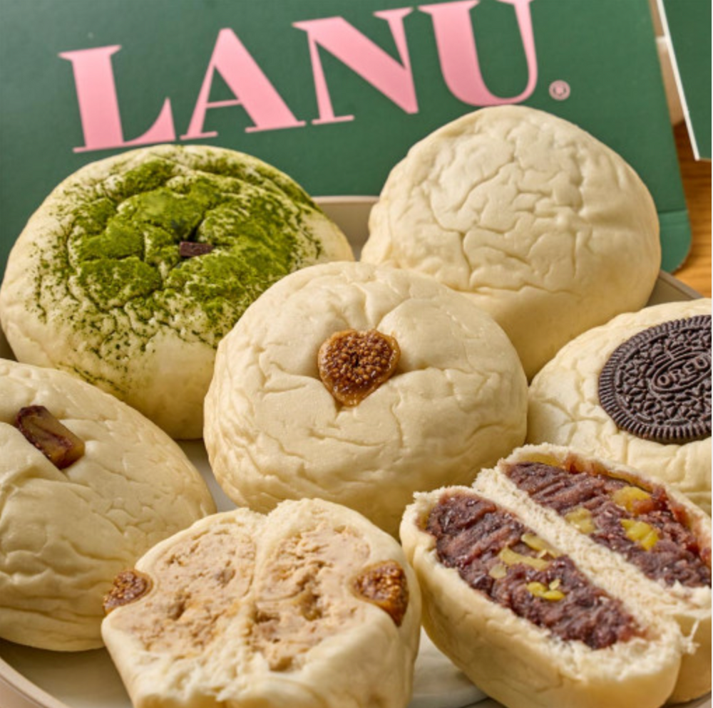 Bakery Lanu，法式Kouign Amann 6种口味（6个）+ Stollen 1个_（韩国直接配送A）