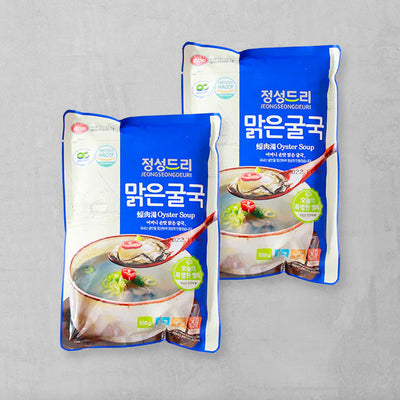 [Jeongseongdri] Clear Oyster Soup 530g x 2