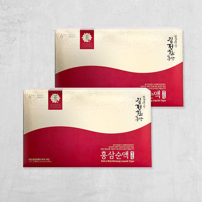 [김정환홍삼] 홍삼순액 (70ml x 30포) x 2박스 _무료배송 (묶음)