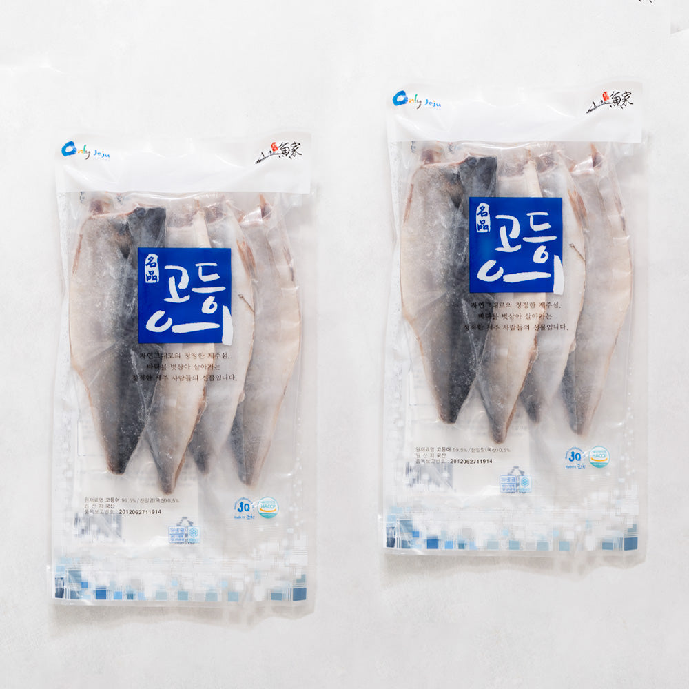 Jeju Mackerel 500g x 2 pack