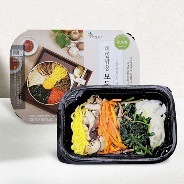 [하늘농가] 비빔밥용 모둠나물 160g x 2팩_타임딜