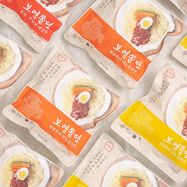 [보영만두] 보영쫄면 중간맛 510g (2인분) x 2팩 (묶음)