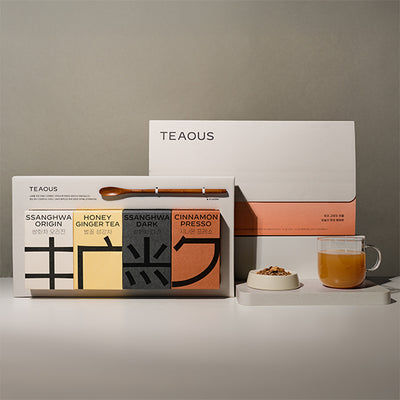 Korean Heritage Tea Collection Gift Set (120g x 4)
