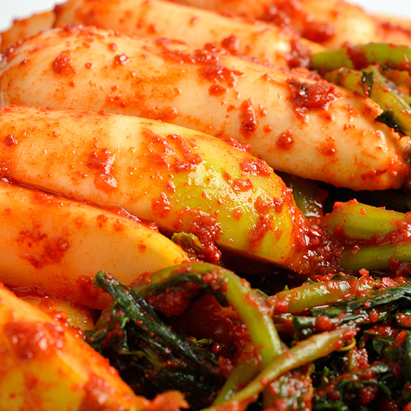 [Hwang Jin Dam] Premium Korean Cabbage Kimchi 5kg x 2pkㅣ*Free* [Hwang Jin Dam] Premium Korean Radish Kimchi 3kg 