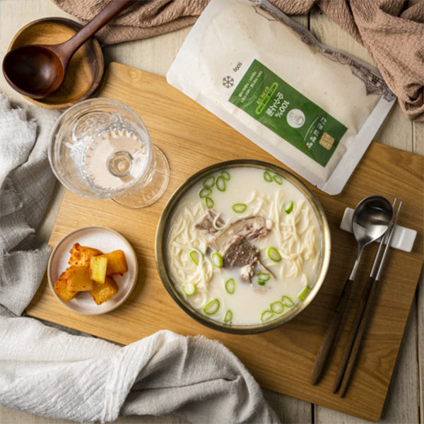 [순대국세트] 하영호 신촌설렁탕 500g x 2팩 + 전통순대 1lb + 삶은 돼지부속 모듬 7oz_타임딜 (묶음)