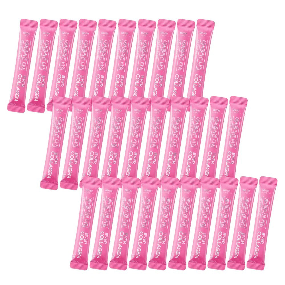 [Ever Collagen] Time Collagen Powder Stick 90g (3g x 30 Sticks)