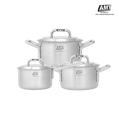 [Korea Direct Delivery C] AMT 316Ti 5-Ply Sharp 3 Set (16cm, 20cm, 24cm)