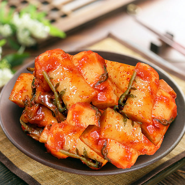 [Hwang Jin Dam] Premium Korean Cabbage Kimchi 5kg x 2pkㅣ*Free* [Hwang Jin Dam] Premium Korean Radish Kimchi 3kg 