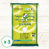 Super Oning Koshihikari 4kg x 3bags