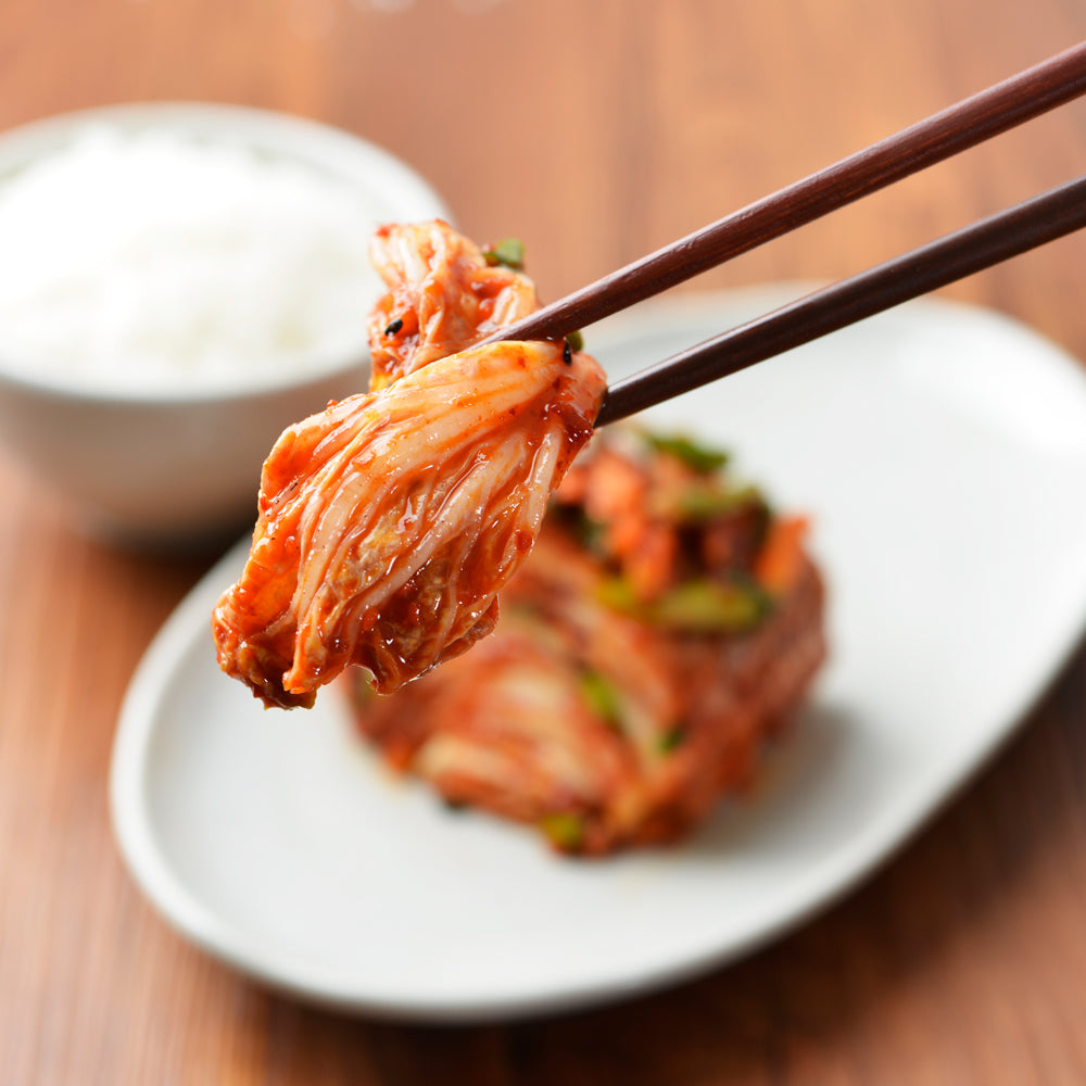 [한국직배송 D] 김치품평회 대상 새벽팜 보쌈김치 2kg + 파김치 1kg + 갓김치 1kg