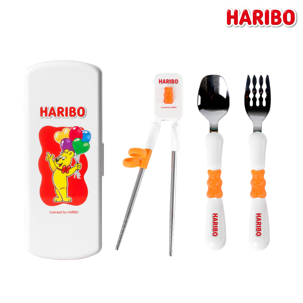 [K Direct Delivery] HARIBO Cutlery 3P Case Set