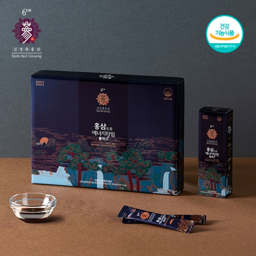 Energy Time Plus with Red Ginseng (32 sticks) 320g | Wooltari