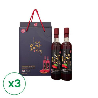 [Inje luxury Schisandra chinensis] Premium Schisandra Colossus (500ml x 2 bottles) x 3 box_ Free shipping