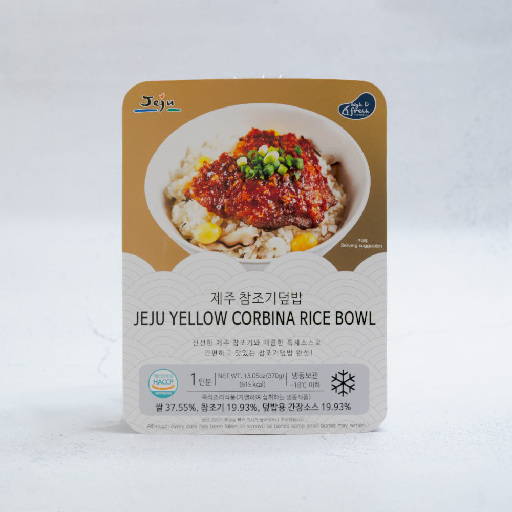 Jeju Yellow Corbina Rice Bowl 370g x 2Packs
