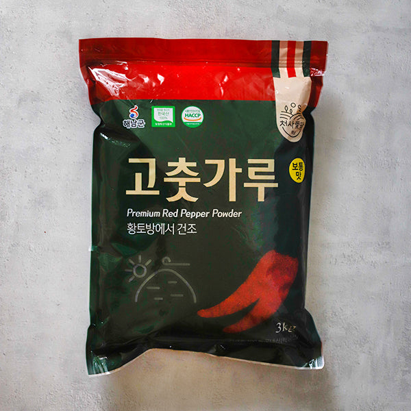 [2026년 햇고춧가루] [천사애땅] 고춧가루 보통맛 3kg_무료배송_ 9월 첫째 주 순차 발송