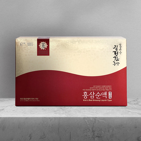 [김정환홍삼] 홍삼순액 (70ml x 30포) x 3박스_무료배송