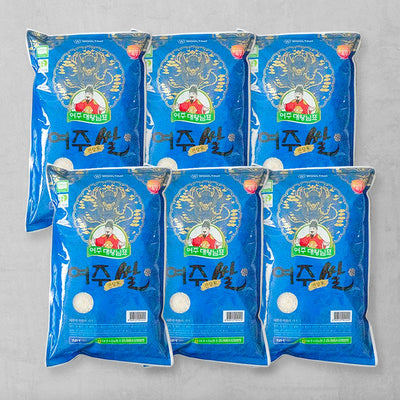 [YeojuNH] Yeoju White Rice 3kg x 6packs_ Free Shipping