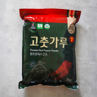 [2025 New] Haenam Chili Powder 3kg (Spicy Flavor)_Free Shipping