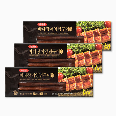 [세림수산] 자연산 양념장어(간장) 200g x 3팩 (묶음)