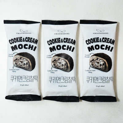 Cookie & Cream Mochi 70g x 3ea (set)