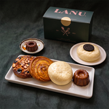 [韩国直送 C] Bakery Lanu, 法式可颂饼 6种口味 (6个) + 法式焦糖布丁 4种口味 (10个)