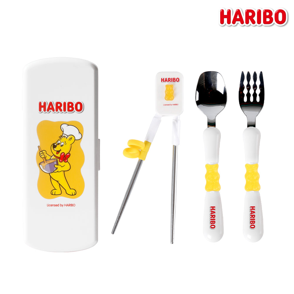 [K Direct Delivery] HARIBO Cutlery 3P Case Set