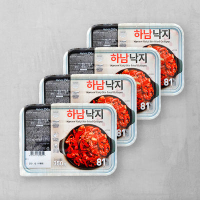 [주현푸드] 하남낙지 350g x 4팩 (묶음)