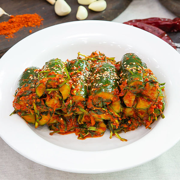 [한국직배송 C] 빛고을 전라도식 총각무 동치미 2kg + 오이소박이 2kg