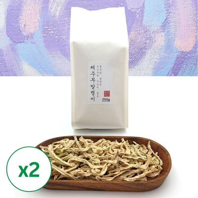 [Jeju Doldamddeul] Jeju Dried Radish 250g x 2packs