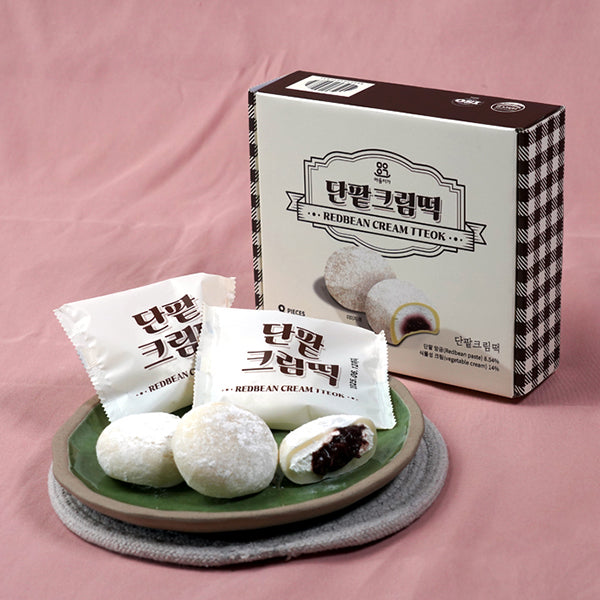 [1+1] Red Bean Cream Rice Cake 480g