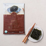 Seasoned Roasted Seaweed (Pyong-gim) 125g (25g x 5) x 4packs + Roasted Seaweed (Pyong-gim) 75g (15g x 5) x 4packs