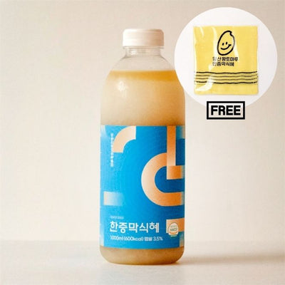 [일산황토마루한증막] 손으로 직접 만든 한증막식혜 1000ml | *증정* 때수건