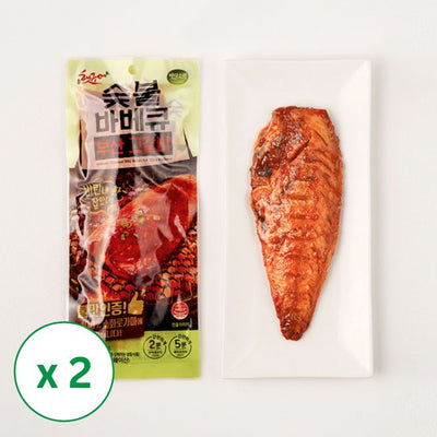 [선해수산] 바다소리 숯불바베큐 부산고갈비 고등어 100g x 2팩 (묶음)