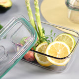 [Korea Direct Delivery D] BETREE Biel Lock One -Touch Food Container Set (5 Types 24Pcs _Black/Green)