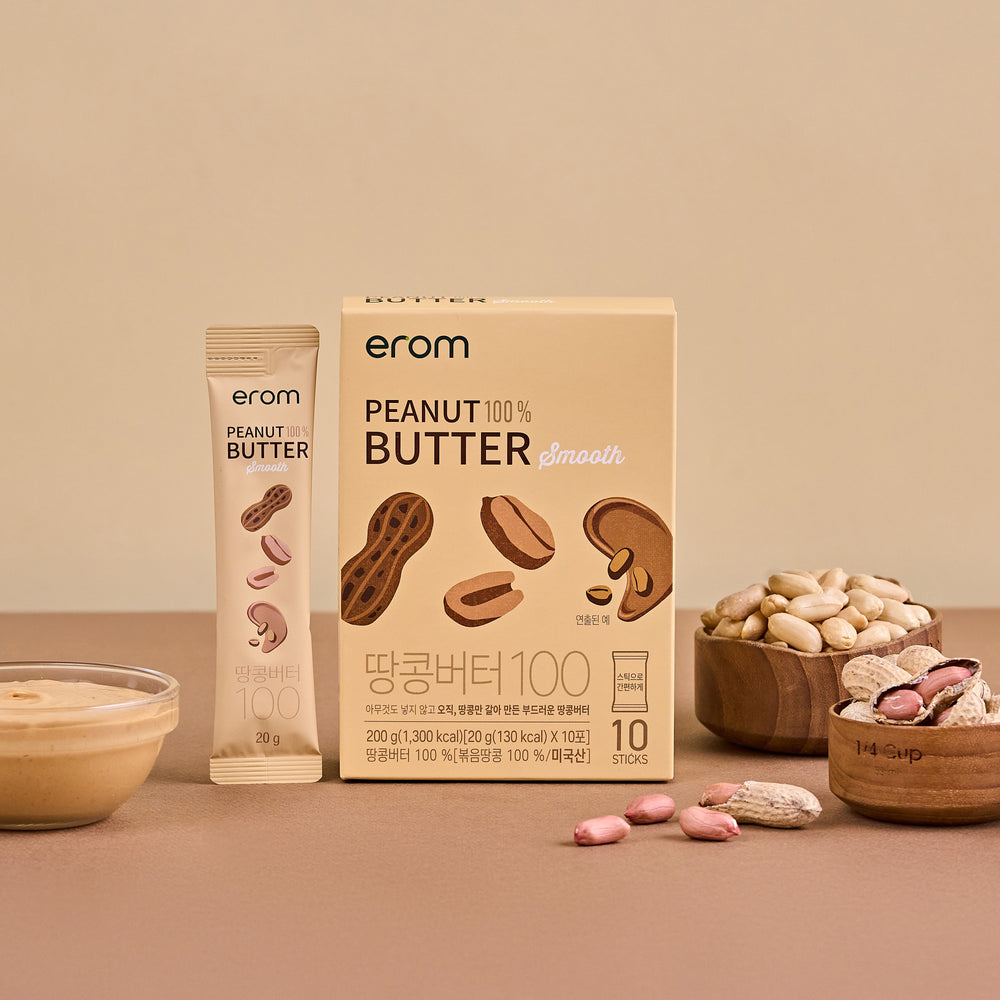 [한국직배송 B] 이롬 땅콩버터 100 스틱 옵션구성