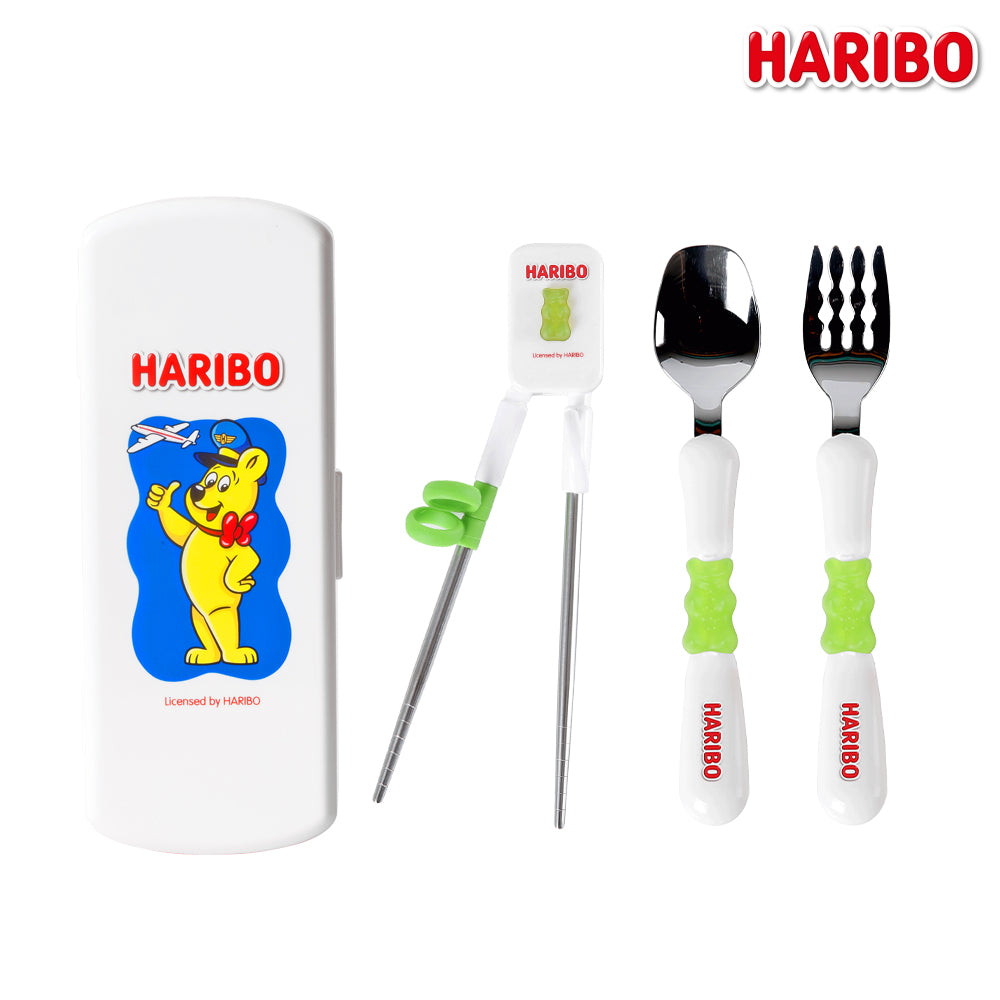 [K Direct Delivery] HARIBO Cutlery 3P Case Set