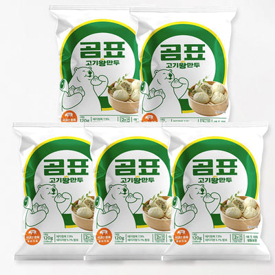 GomPyo Jumbo Dumpling (1pc) 120g x 5 Pack (Set)