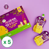 Pear & Red Ginseng Sweet Juice (100ml x 10 bags) x 5 (Set)