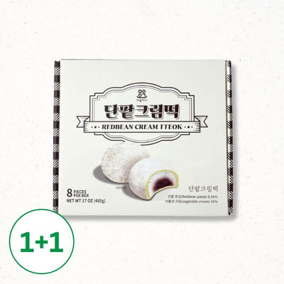 [1+1][마음이가] 단팥크림떡 480g  (묶음)_타임딜