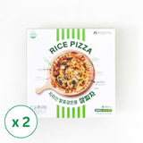 Fermented Black Soybean Rice Pizza 675g x 2Pack (Set)