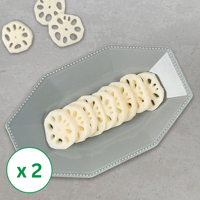 Sliced Lotus Root 300g x 2 Packs (Set)