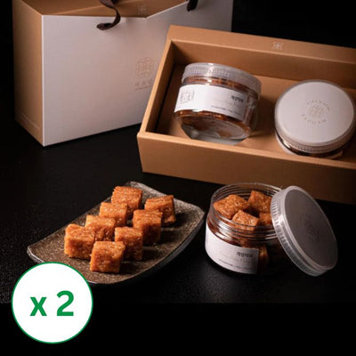 Gaeseong Yakgwa Pastry Gift Set (160g x 2 jars) x 2 Box(Set)