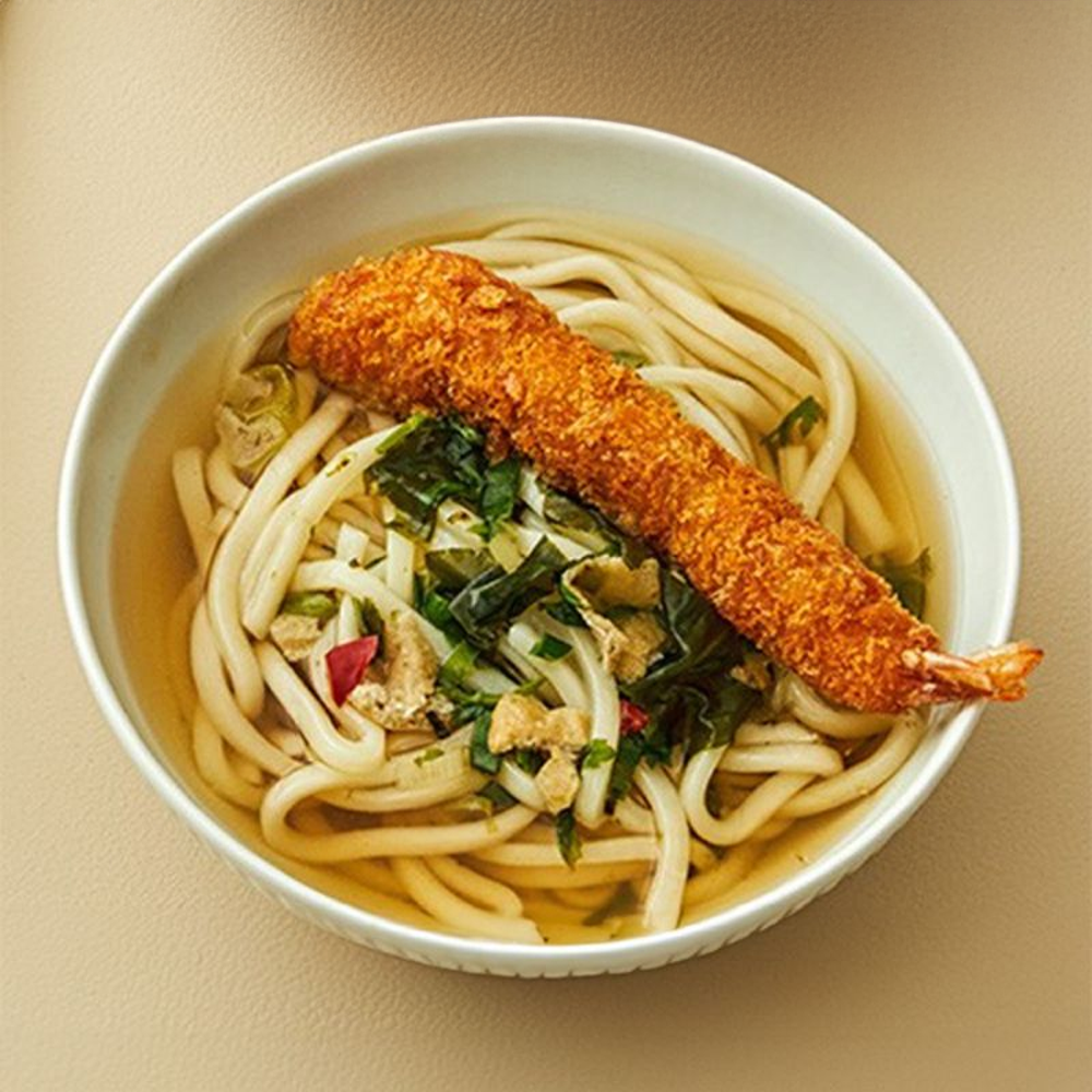 Udon with King Shrimp Tempura 632g