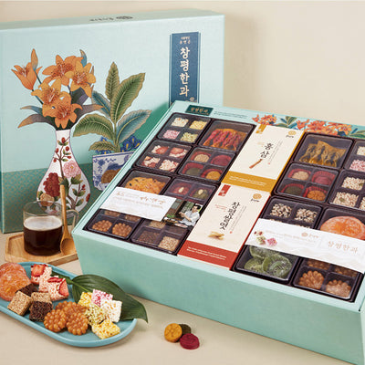 Traditional Korean Confectionery No. 9 Myeongokheon (3-tier structure)