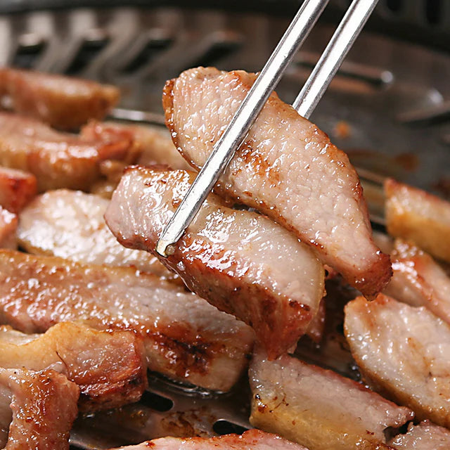 [Wooltari] Sliced Pork Jowl 1lbㅣ*Free* [Wooltari] Premium Pork Belly Sliced 1lb